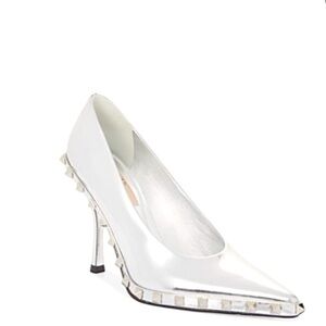 Women's Pointed Toe Rockstud Pumps